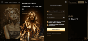 Inscription GoldSpin Casino