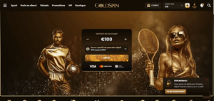 GoldSpin Casino premier dépôt à effectuer